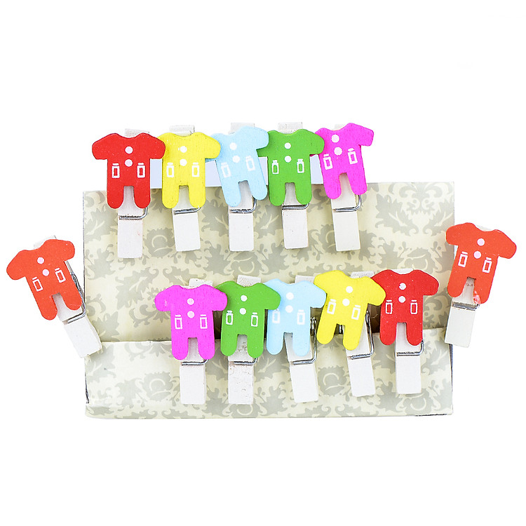 Bộ Kẹp Ảnh Gỗ - Baby