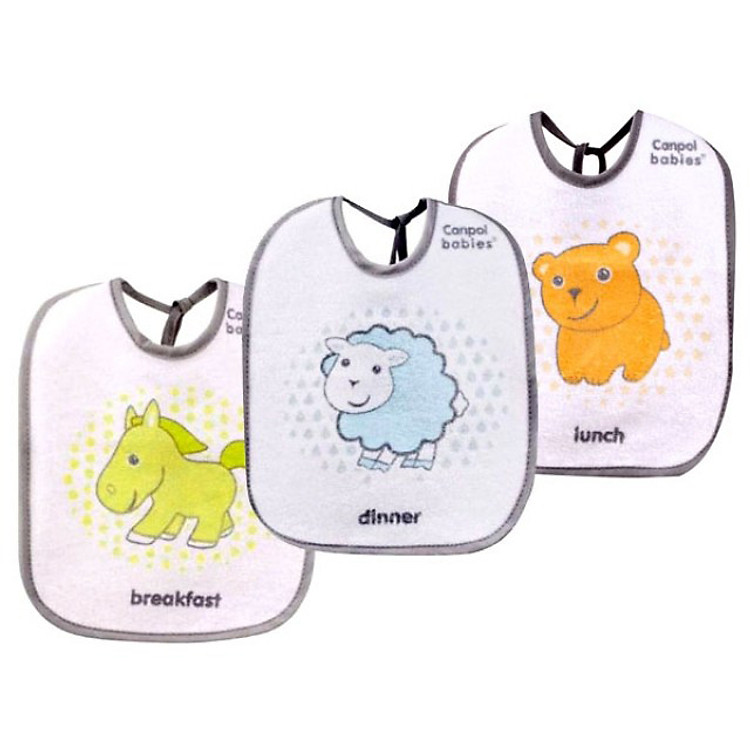 Bộ 3 Yếm Cotton Canpol 2/103