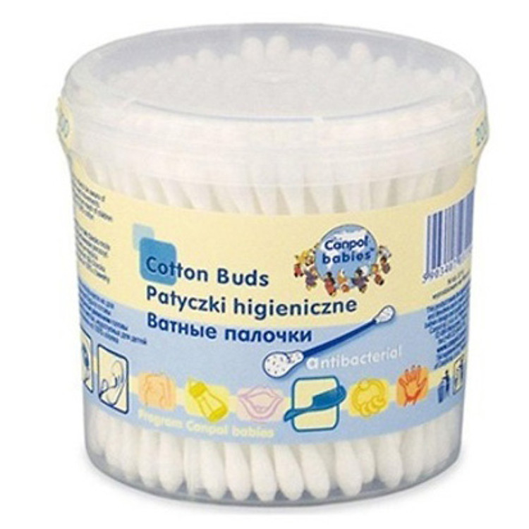 Hộp 200 Bông Ngoáy Tai Canpol 3/114