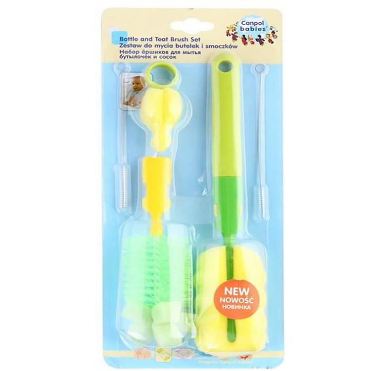Que Rửa Bình Với Tay Cầm Có Thể Thay Thế Canpol Babies 7/403