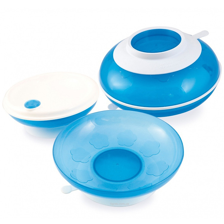 Đĩa Tập Ăn Giữ Nhiệt Canpol UFO 9/217