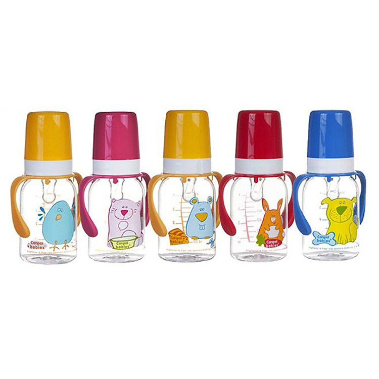 Bình Sữa Canpol Babies - Có Tay Cầm 11/823 (120ml)
