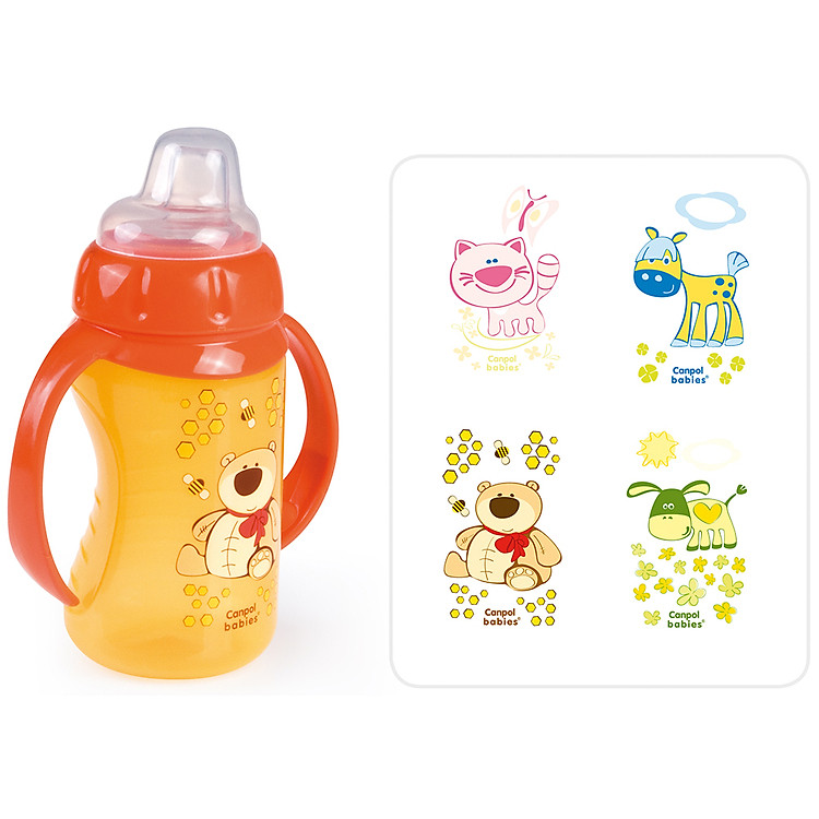 Cốc Tập Uống Canpol Có Tay Cầm 56/512 (320ml)