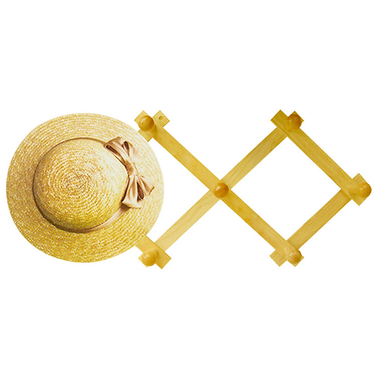 Móc Áo 7 Núm Gỗ Đức Thành - 08011