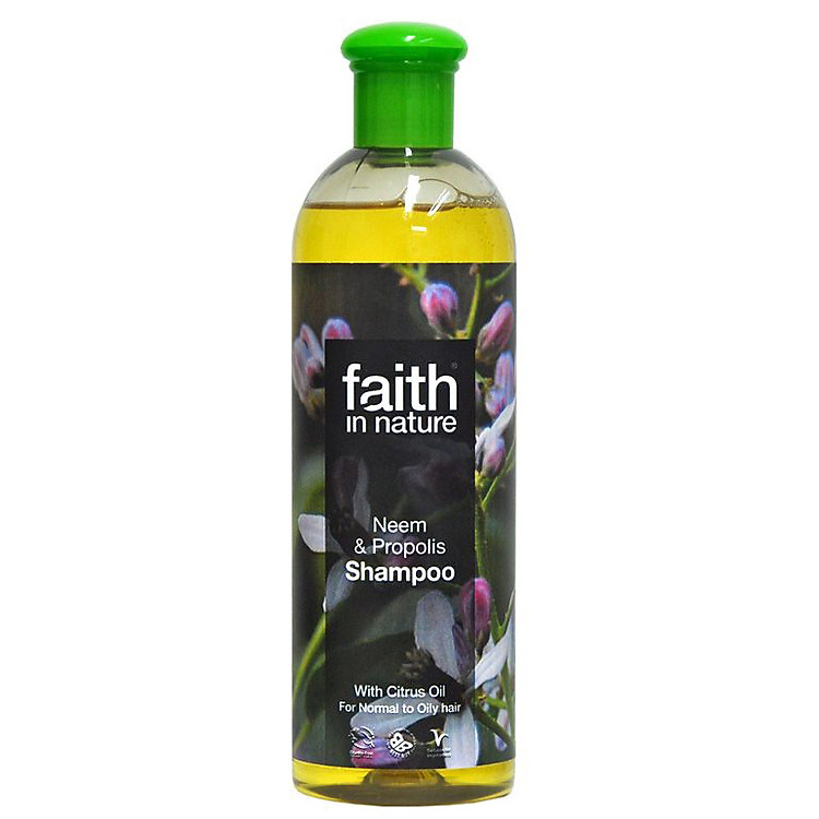 Dầu Gội Chăm Sóc Da Đầu, Trị Gàu Từ Cây Neem Faith In Nature 5N (400ml)