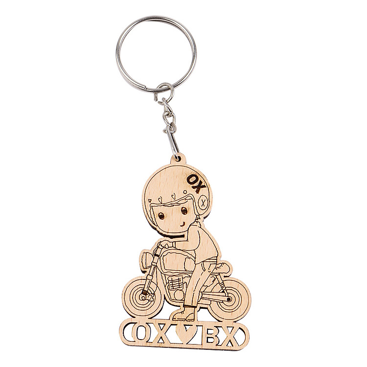 Móc Khóa Gỗ - Ox Bx