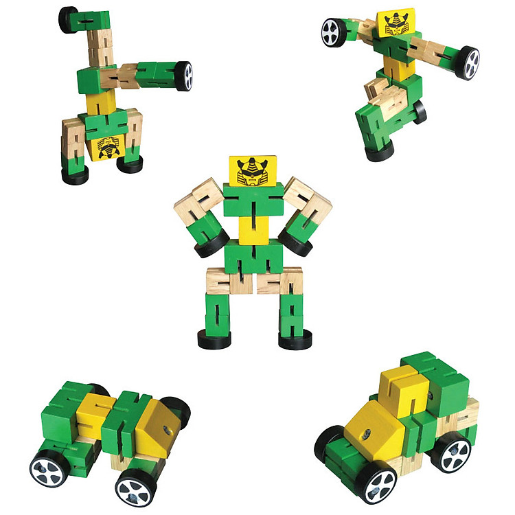 Luồn Thun Robo Winwintoys 60052 Gỗ Đức Thành Chính hãng Tiết kiệm - Hình ảnh 3