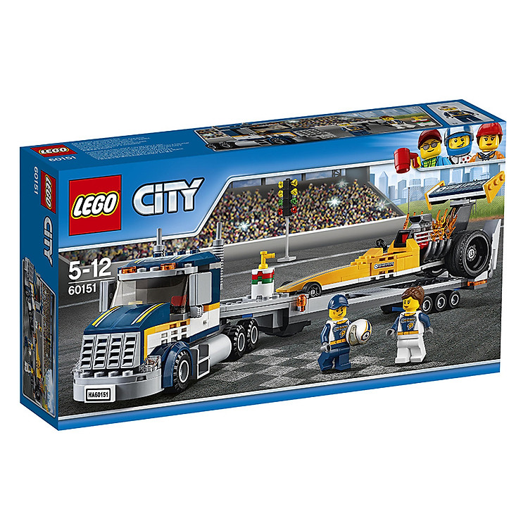 Bộ Lắp Ghép Xe Vận Chuyển Cỡ Lớn Lego 60151 (333 Miếng)