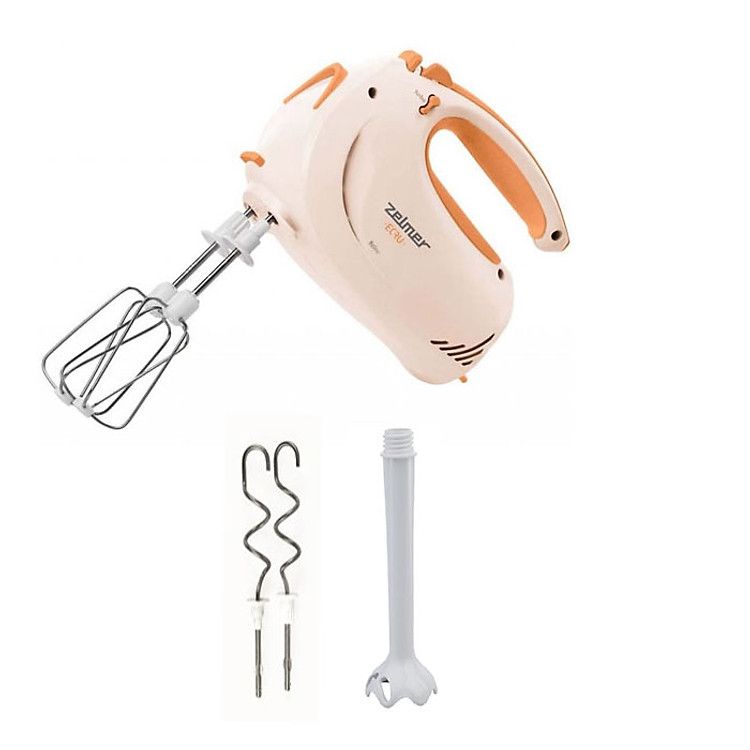 Máy Đánh Trứng Zelmer - 481.5 Ecru - Màu Cam - Hàng chính hãng