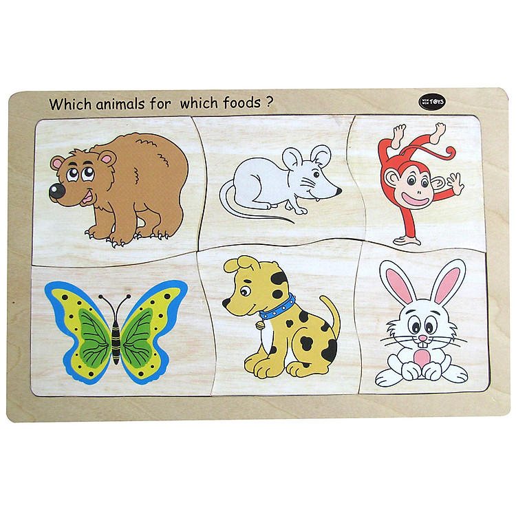 Đồ Chơi Gỗ Winwintoys - Thú Nào Ăn Gì 60332