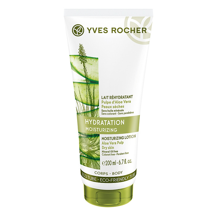 Lotion Dưỡng Ẩm Cho Cơ Thể Tinh Chất Lô Hội Yves Rocher Body Botanical (200ml) - Y118541