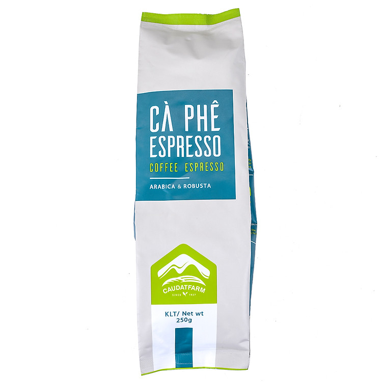 Cà Phê Espresso Nguyên Hạt Cầu Đất Farm - Đà Lạt (250g)