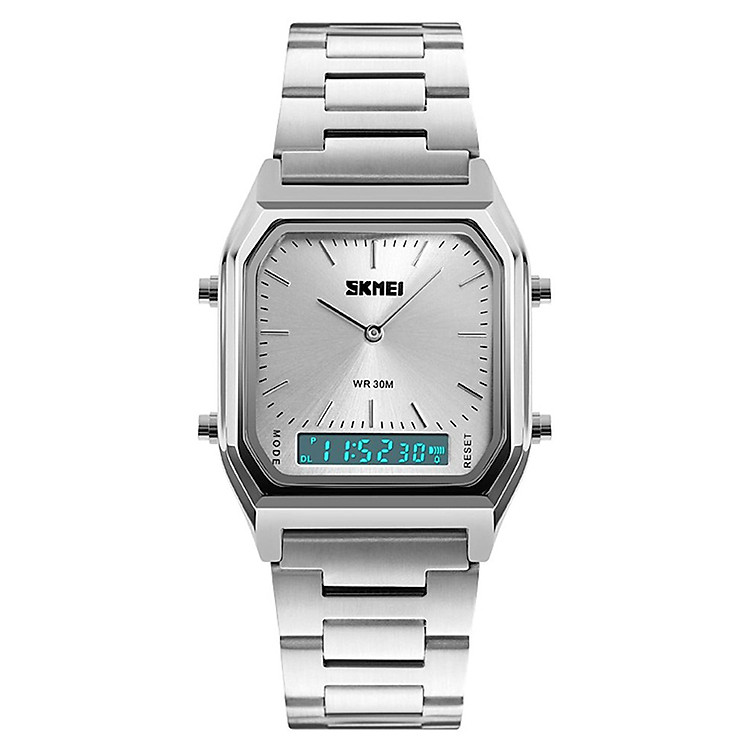 Đồng Hồ Unisex Dây Thép SKMEI CH309 - Bạc