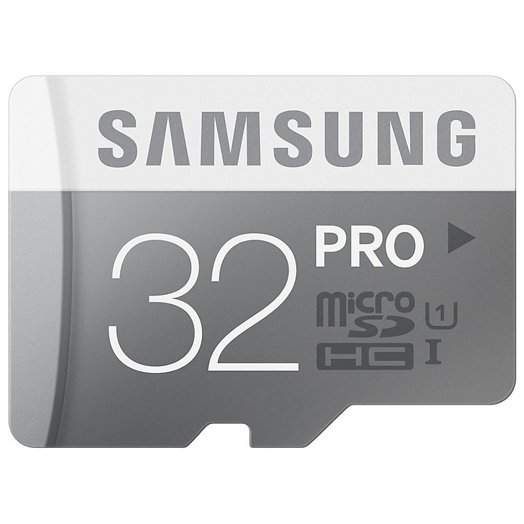 Thẻ Nhớ Micro SD Samsung Pro 32GB (Read 90MB/s - Write 80Mb/s) - Hàng Chính Hãng