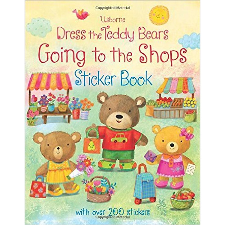 Sách Usborne Going to the Shops