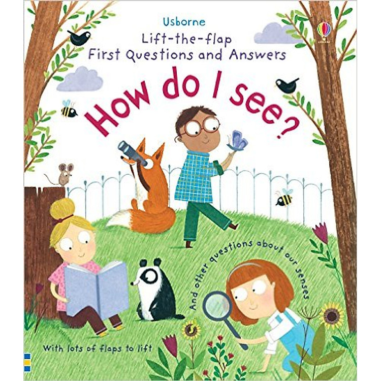 Sách thiếu nhi tiếng Anh - Usborne How do I see?