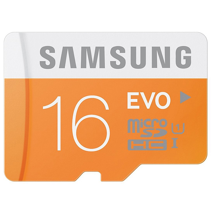 Thẻ Nhớ Micro SD Samsung Evo 16GB Class 10 - 48MB/s - Hàng Chính Hãng