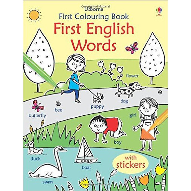 Sách Usborne First English Words