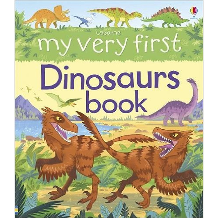 Sách Usborne My Very First Dinosaurs book