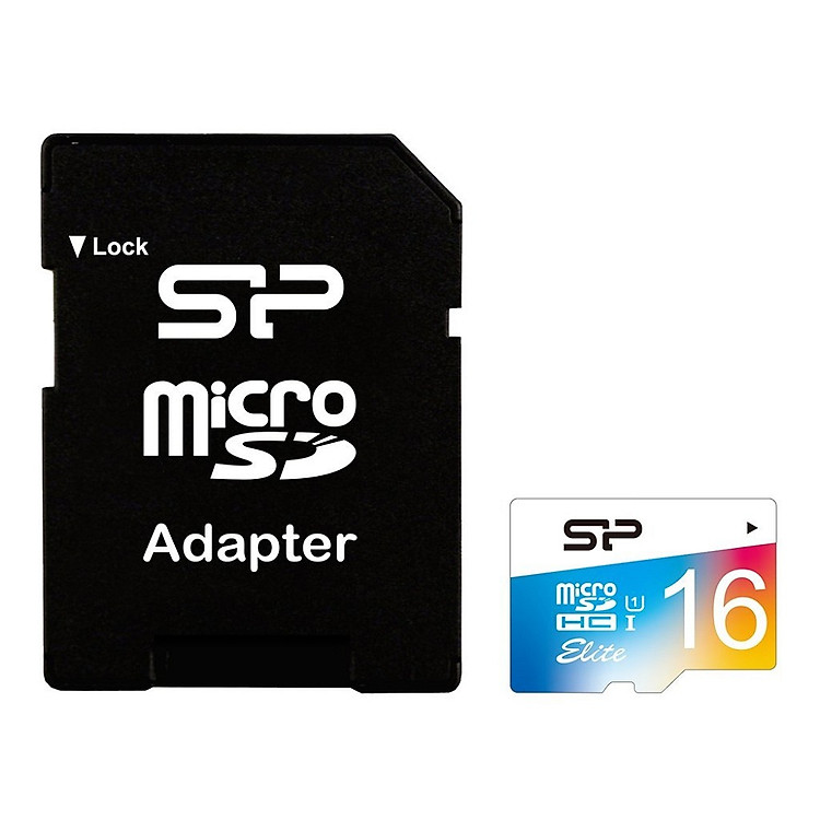 Thẻ Nhớ MicroSDHC UHS-1 Silicon Power 16GB Class10 up to 85MB/s(Kèm Adapter) - Hàng Chính Hãng