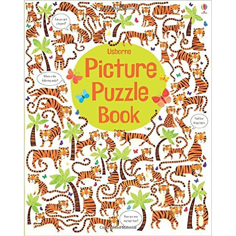 Sách Usborne Picture Puzzle Book