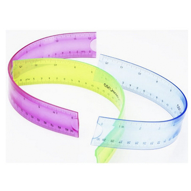 Thước Kẻ Nhựa Dẻo 30cm Deli 6209