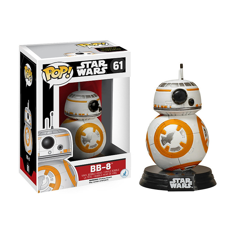 Mô Hình Đồ Chơi Funko Pop StarWars Phần 7 BB8 6218
