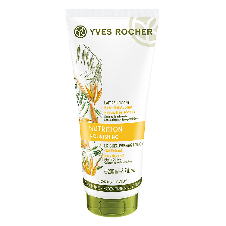Kem Dưỡng Thể Lúa Mạch Dành Cho Da Khô Yves Rocher Body Botanical (200ml) - Y118527