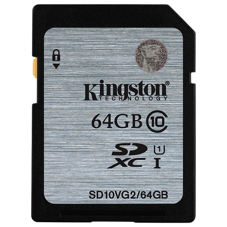 Thẻ Nhớ Kingston 64GB SDHC Class 10 UHS-I (up to 80MB/s)