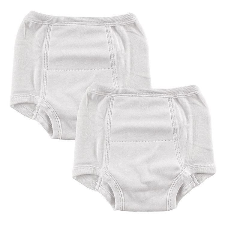 Bộ 2 Quần Cho Bé Cai Tã Luvable Friends 03390.W - Trắng