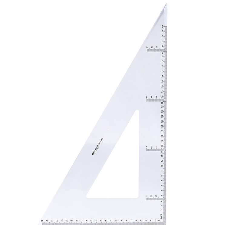 Bộ Thước Eke 45cm Deli 6445