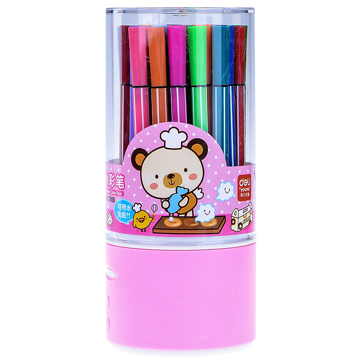 Bút Màu Nước - 36 Màu 7068 Deli