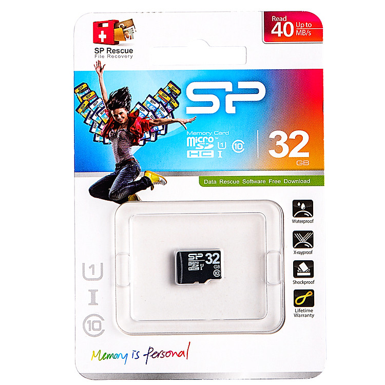 Thẻ Nhớ Micro SD Silicon Power 32GB Class 10 - Hàng Chính Hãng