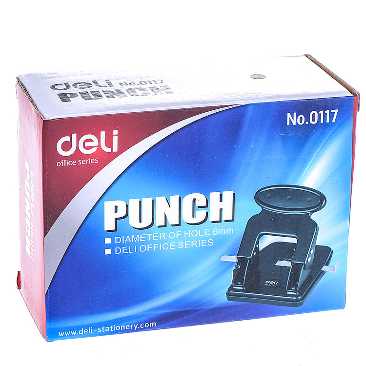 Bấm Lỗ Deli (35 tờ) - Ảnh 2