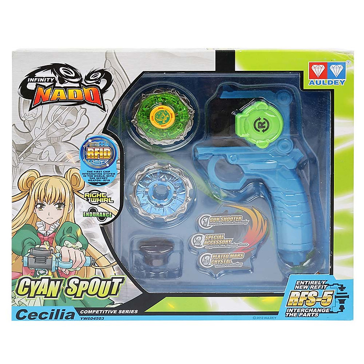 Đồ Chơi Auldey Dù Băng Xanh Lam - YW604503 - Thi Đấu