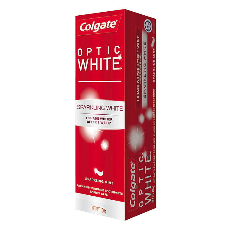 Kem Đánh Răng Colgate Optic White Làm Trắng Răng 100g - 1012016