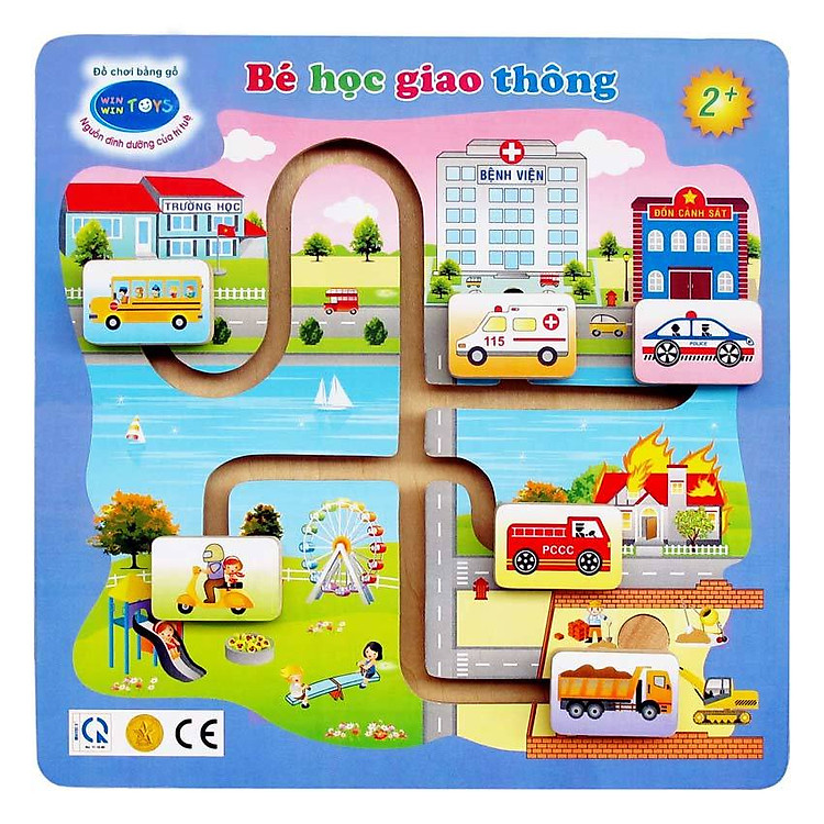 Mua Mô Hình Winwintoys – Bé Học Giao Thông Chính hãng Tiết kiệm