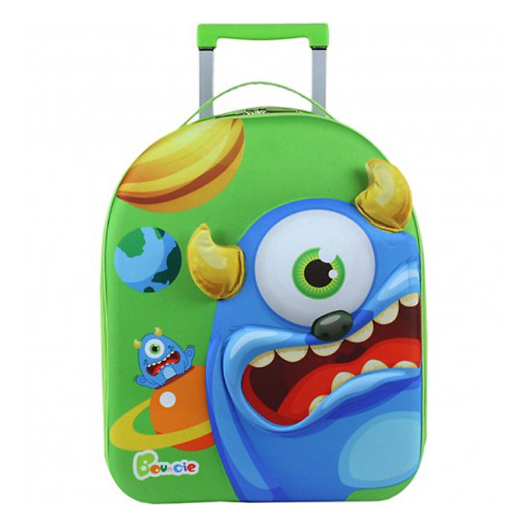 Vali Kéo Cho Bé Bouncie In Hình Monster LGE - 15MT-G01