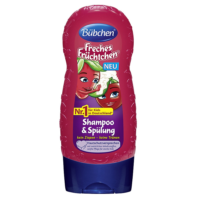 Dầu Gội Và Xả 2 Trong 1 Bubchen Hương Trái Cây 69898 (230ml)