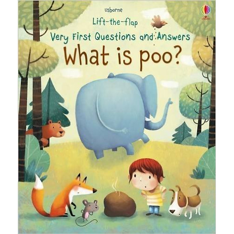 Sách Usborne What is poo?