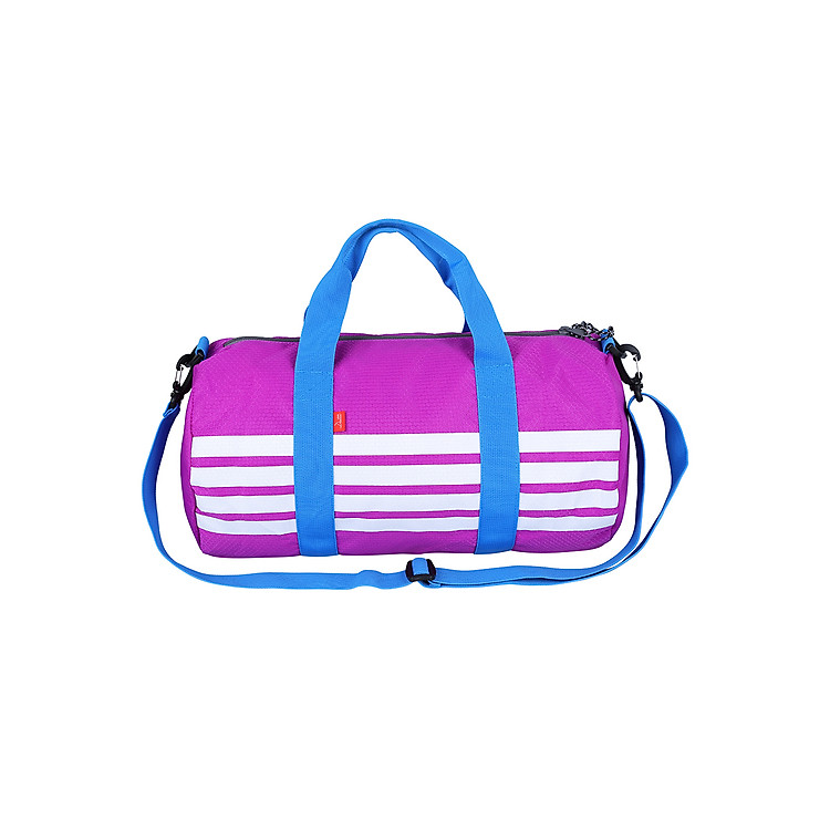 Túi Trống Thể Thao Dutti Ristop No.10 Tím Phối Xanh Dương - Họa Tiết Hình Thoi