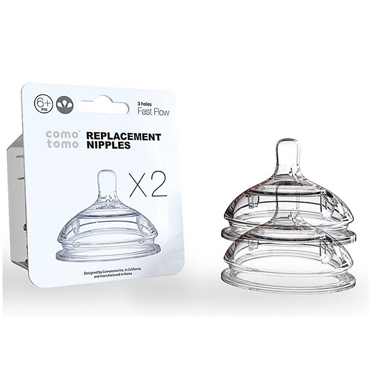 Chọn mua tại Shopee: Bộ 2 Núm Ty Silicone Comotomo CT00009 mua giá tốt nhất tại Shop Mall