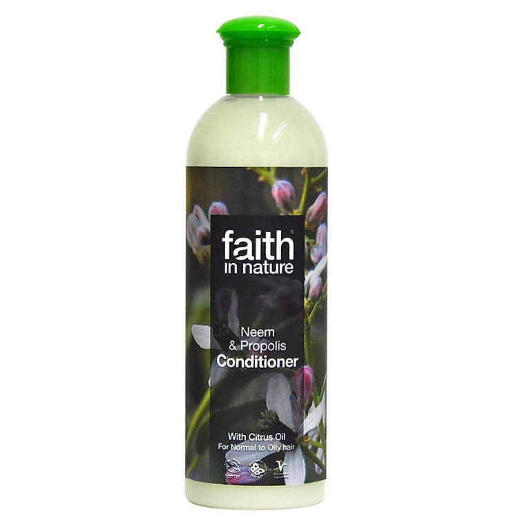 Dầu Xả Chăm Sóc Da Đầu, Trị Gàu Từ Cây Neem Faith In Nature 6N (400ml)