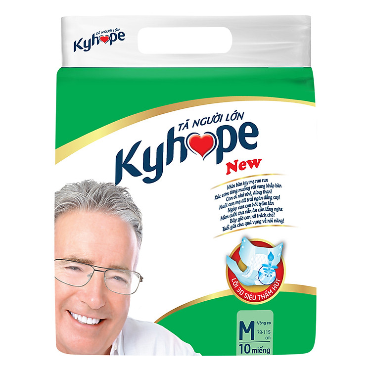 Tã Người Lớn Kyhope New Size M (10 Miếng)