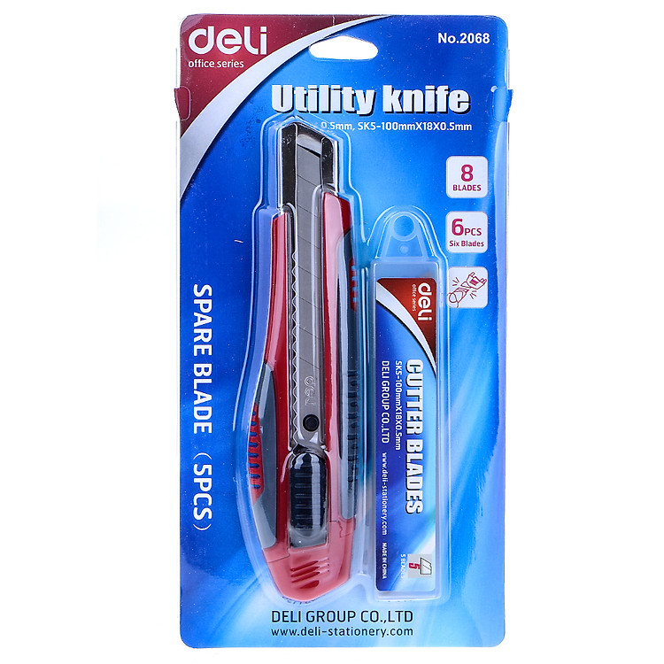 Dao Rọc Giấy Đại Deli 2068 - Ảnh 4