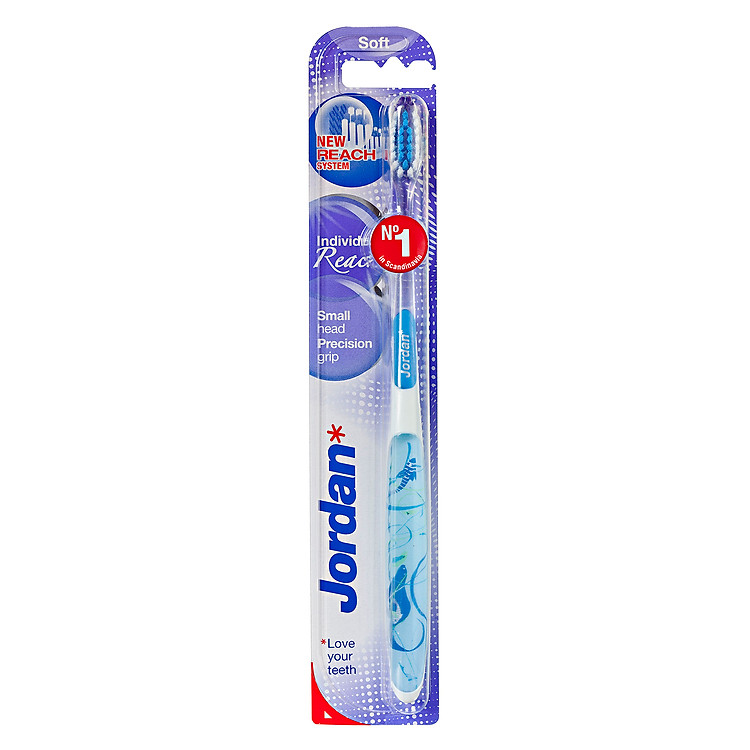 Bàn Chải Đánh Răng Jordan Dr Individual Reach - Giao Màu Ngẫu Nhiên