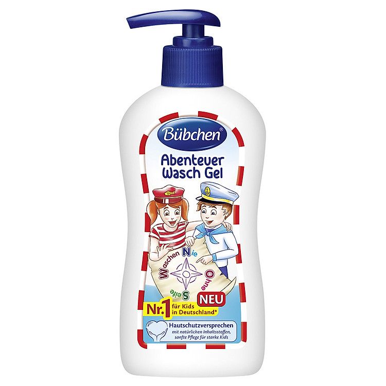 Sữa Tắm Wash Gel Dành Cho Trẻ Mẫu Giáo Bubchen 70658 (200ml)