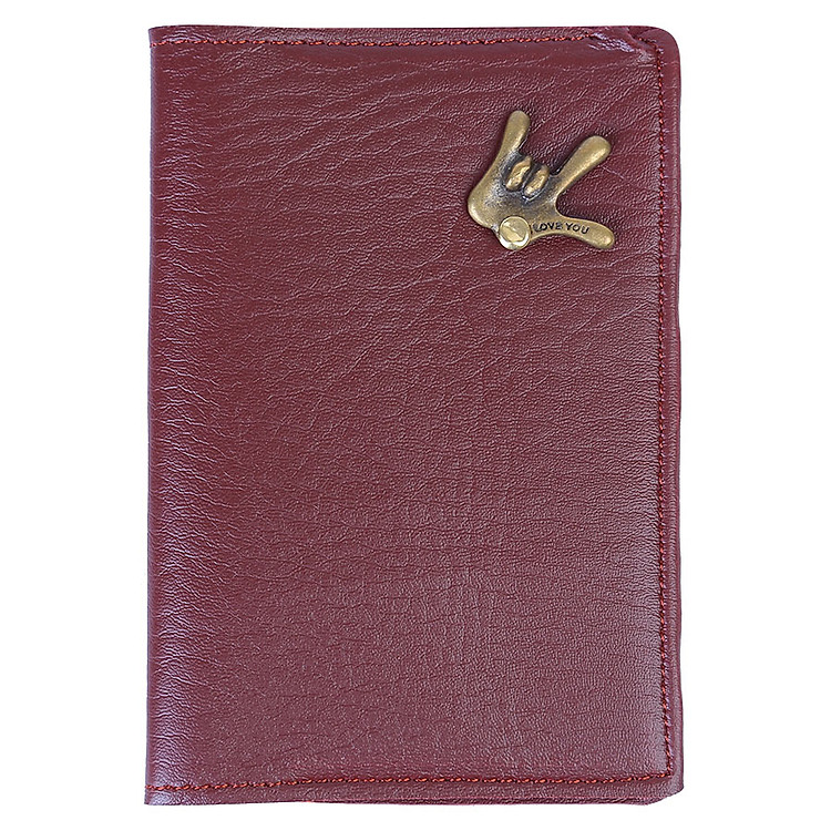 Ví Đựng Passport Unisex AMIS 893015 - Nâu Đậm