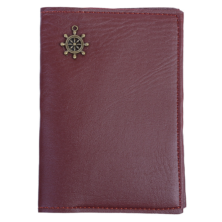 Ví Đựng Passport Unisex AMIS 893007 - Nâu Đậm