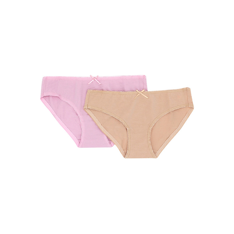 Túi 2 Quần Lót Nữ Love Vera Cotton Bikini VBQB7166 - Da Hồng